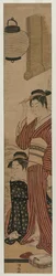 Deux geishas sur un balcon, 1782