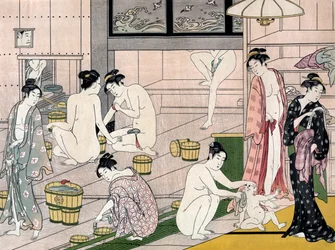 Bain public pour femmes (Onna yu)
