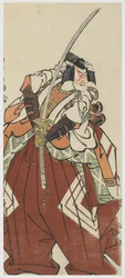 Ichikawa Komazo III en Shinozuka Goro, 1794