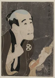 Otani Tokuji en tant que serviteur Sodesuke, 1794