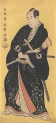 Sawamura Sojuro III en tant que Nagoya Sanza, 1794-95