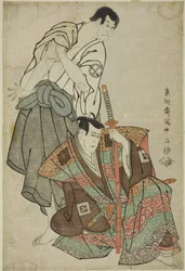 Les acteurs Ichikawa Yaozo III