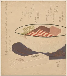 Bol en verre taillé contenant des sucreries pour le Nouvel An