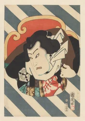 Portrait du lutteur de sumo Nuregami Chôgorô