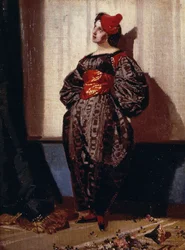 Pagliaccetto, par Tranquillo Cremona (1837-1878)