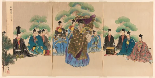 Okina, de la série "One Hundred No Dramas (Nogaku hyakuban)".