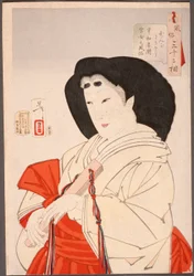 Élégante : une dame de la cour impériale durant la période Kyōwa (1801-1803)