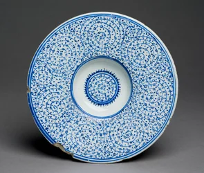 Plat Tondino, Iznik Golden Horn, turc, vers 1535-45