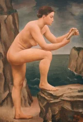 Étude pour jeune femme à la mer