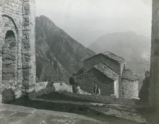Abbaye de San Pietro al Monte, Civate, Lombardie, Italie, photographie d