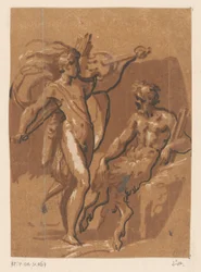 Concours entre Apollon et Marsyas