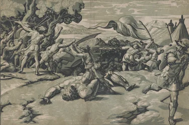 David et Goliath, vers 1520-27.