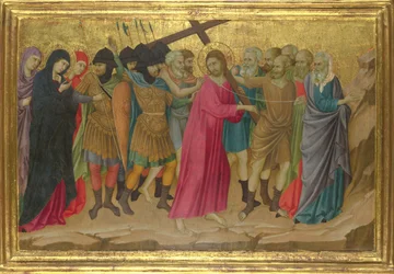 Le Chemin du Calvaire de la Basilique de Santa Croce, Florence, vers 1324-1325