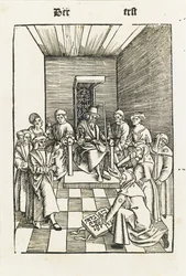 Serment juif du Laienspiegel, Augsbourg