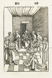 Serment juif du Laienspiegel, Augsbourg, 1509