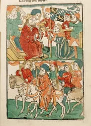 Enfeoffment du duc Ernst de Bavière par l