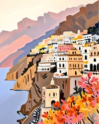 Un village haut en couleur de la côte amalfitaine