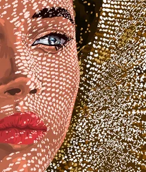 Portrait à la lumière tamisée