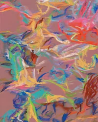 Mouvement dynamique des couleurs