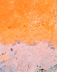 Abstrait « Orange Blush »