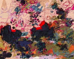 Dynamique des couleurs texturées