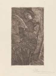 Femme lisant [Donna che legge]