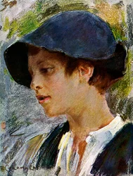 Un berger romain, 1908-1909.