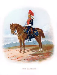 12e lanciers, 1889