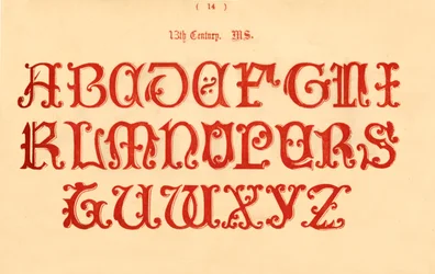 13ème siècle. MS., 1862