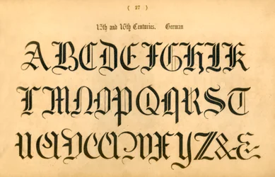 15ème et 16ème siècles. Allemand, 1862