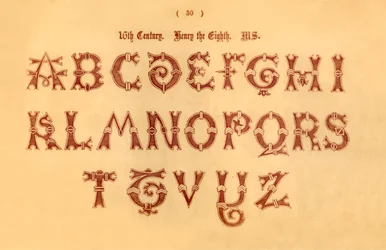 16e siècle. Henri VIII. MS., 1862