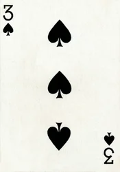 3 de pique d