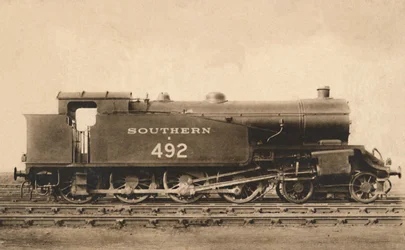 Locomotive 4.8.2. No. E. 492
