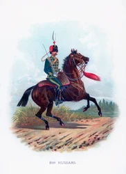 8ème Hussards, 1889