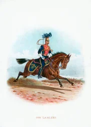 9e lanciers, 1889