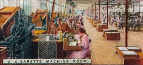 Salle des machines à cigarettes, 1926