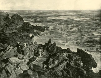 Une scène côtière à Warrnambool
