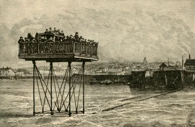 Un pont roulant curieux, 1882