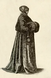 Une dame hollandaise en tenue extérieure, 1640, 1937