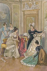 Une occupation favorite de Joséphine, 1896