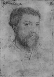 Un gentleman : Inconnu, non par Holbein, XVIe siècle