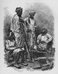 Un groupe de Jats, 1902