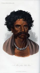 Un homme de la race Tuda, 1848
