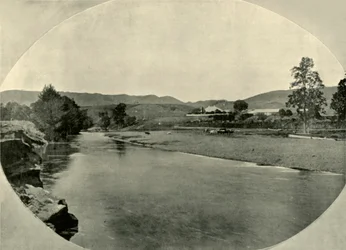 Une ferme de station en Nouvelle-Galles du Sud, 1901