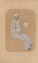 Un noble lisant, vers 1750-75