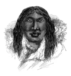 Un Patagonien, 1848