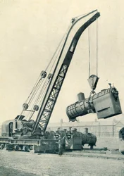 Grue de voyage ferroviaire, 1922
