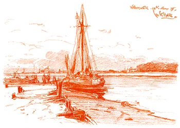 Une esquisse à Walberswick, 1899