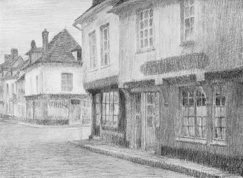 Une rue à Beauvais, 1901