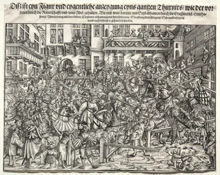 Un tournoi, 1500s